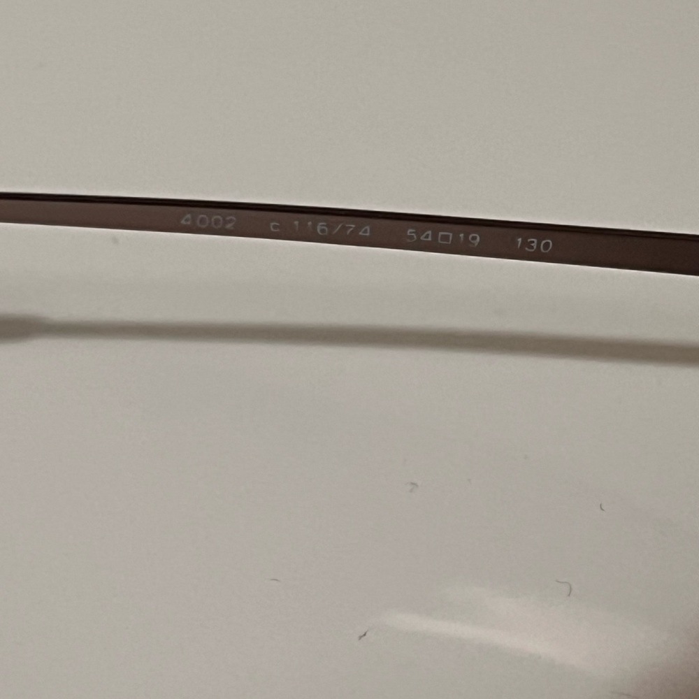 Chanel rimless sunglasses - Picture 6 of 8